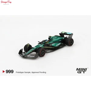 MINI GT 00999-BL - 1/64 ASTON MARTIN FERNANDO ALONSO 2024 F1 BAHRAIN GP BLISTER - Bild 1 von 3