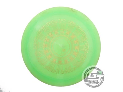 USED Discraft Z Force 172g Lime Gold Foil Distance Driver Golf Disc - Image 1 of 2