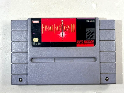 Final Fantasy II (Super Nintendo Entertainment System, 1991) SNES Authentic - Image 1 of 4