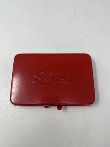 Vintage 1977 Snap-On Tools small red empty metal box  KRA-255 Date code 77 USA - Picture 1 of 13