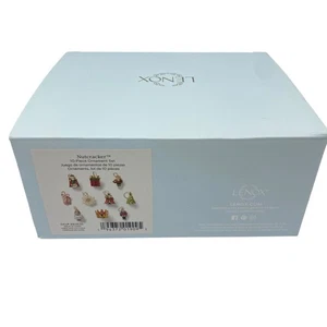 Lenox Nussknacker Miniatur Baumschmuck Set 10 Weihnachten EUC - Bild 1 von 13