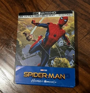 Spider-Man: Homecoming 4K UHD 2017 Steelbook NO DIGITAL, NO 1080p BLU-RAY - Picture 1 of 6