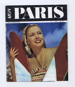 REVUE MON PARIS n°1 PIN-UP / SEXY / NUS / Serge DE SAZO TTBE - Picture 1 of 2