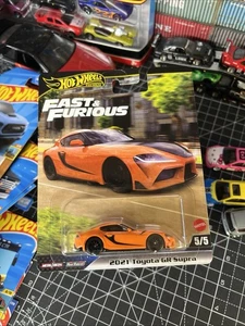 2025 Hot Wheels premium 2021 Toyota GR Supra Fast & Furious F superstars 5/5 - Picture 1 of 4