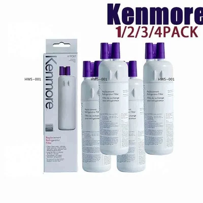 1-4-Pack Kenmore 9081 469081 46-9930 Refrigerator Fresh Ice Water Filter Sealed