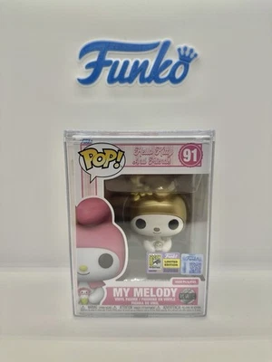 Funko Pop Hello Kitty And Friends My Melody 91 Metallic SDCC 25 1500 Pcs - Photo 1/4