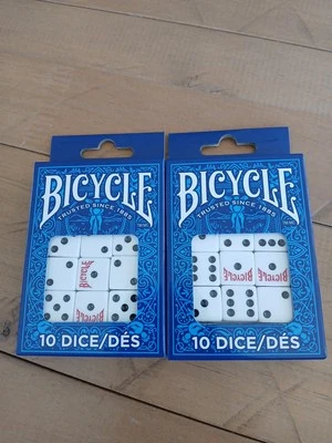 Paquete de 10 dados de bicicleta (paquete de 2) Foto 1 de 3