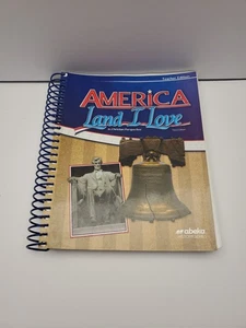 Abeka America Land I Love Third Edition Teacher Edition Spiral Bound - Picture 1 of 18