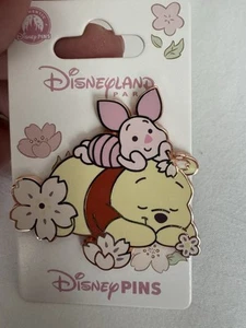 Disney Winnie Cherry Blossom Pin OE 2025 Disneyland Paris DLP - Picture 1 of 2