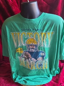 Notre Dame Fighting Irish Sam Hartman Shirt Herren Medium grün T-Shirt Homefield 4XL - Bild 1 von 7