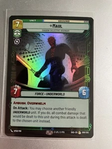 Star Wars Unlimited Shadows of the Galaxy Final Showdown Foil Legendary SHD 208 - Bild 1 von 1