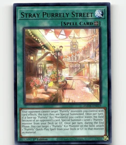 Yugioh Stray Purrely Street Amazing Defenders Rare - Picture 1 of 1