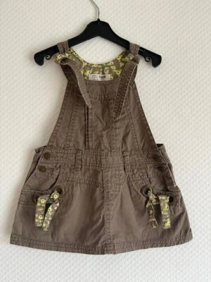 Zara Mädchen Baby Latzkleid Gr. 86 - Bild 1 von 3