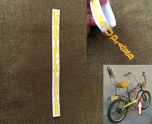 Graziella Carnielli Leopard Aufkleber Schrägrohr Decal old bike cross - Bild 1 von 1