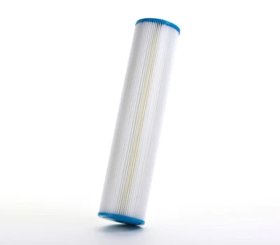 Pleated Sediment Water Filter Home or Commercial, Reusable 4.5" x 20" - 30 μm - Image 1 of 3