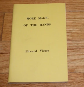 More Magic of Hands (Edward Victor, 1980s Yellow Tannen ed.) --TMGS Book-MANIA - Picture 1 of 5