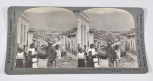 Stadtbäcker macht sein Brot Caracas Venezula Antik Keystone Stereoansicht - Bild 1 von 2