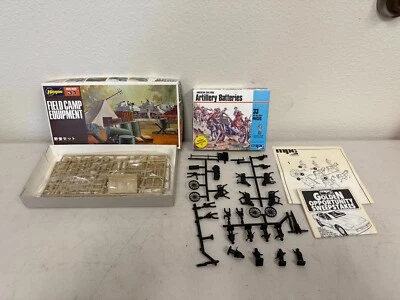 Hasegawa Field Camp Equipment 1/72nd scale model kit And Artillery Batteries - Image 1 of 4