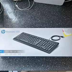 HP keyboard 100- Wired USB. - Picture 1 of 1