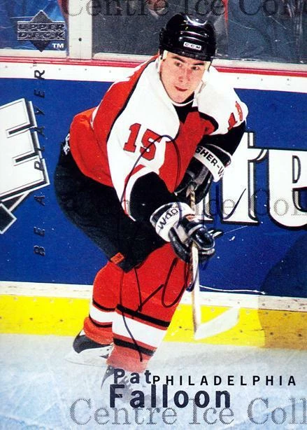 1995-96 Be A Player Auto #95 Pat Falloon - Image 1 of 1