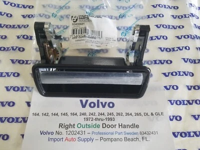Ручка наружной двери Volvo 142 144 145 164 240 242 244 245 262 264/5 R/H 72-93 - Изображение 1 из 4