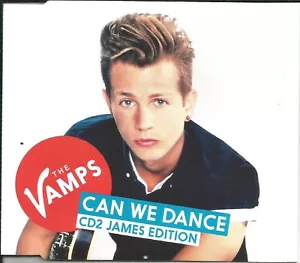 James McVey THE VAMPS Can We w/UNRELEASED ONE DIRECTION remake LIMITED CD Single - Picture 1 of 1