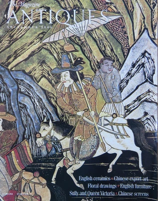 The Magazine ANTIQUES SEPT 2000 CHINESE ENGLISH CERAMIC FLORAL SCREEN FURNITURE - Image 1 of 2