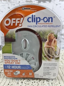 Off! Clip On Fan Circulated Mosquito Repellent Starter Kit - Includes One Refill - Picture 1 of 4
