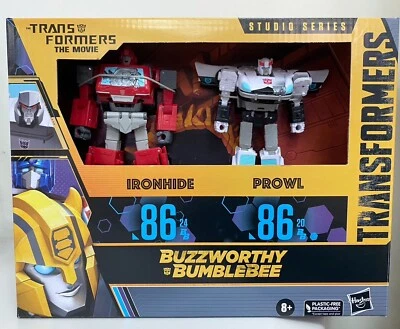 TRANSFORMERS STUDIO SERIES 086-20BB 086-24BB BUZZWORTHY PROWL IRONHIDE 2-PACK - Image 1 of 4
