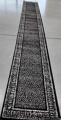 BLACK / SILVER 2'-6" X 20' Damaged Rug, Reduced Price 1172757552 ADR110A-220 - Изображение 1 из 4