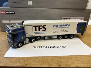 WSI 02-3069 DAF XF Fridge Transbridge Freight Services TFS 1/50 - Picture 1 of 4