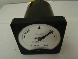 1pc. Westinghouse KI-241 Synchroscope 186A235A01 , Used - Picture 1 of 2