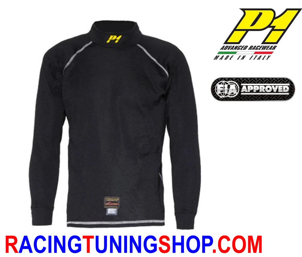 MAGLIA SOTTOTUTA OMOLOGATA FIA P1 RACEWEAR COMFORT - UNDERWEAR RACING FIA  - Immagine 1 di 1
