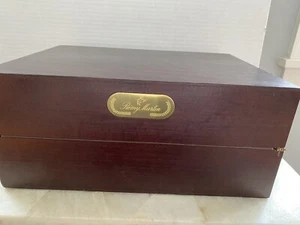 Remy Martin Maitre D’ Chai Writing Slope Desk Top Portable Box Leather Surface - Picture 1 of 18