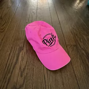 Victoria's Secret PINK Baseball Cap - Hot Pink - Picture 1 of 5
