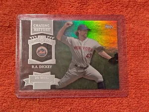2016 Topps Chasing History R.A.Dickey #CH-17 - Picture 1 of 2