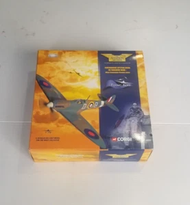 CORGI AVIATION 1:72 SUPERMARINE SPITFIRE MKIIA DOUGLAS BADER LIMITED EDITION MIB - Picture 1 of 12