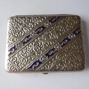 Russian Old cigarette case USSR enamel - Imagen 1 de 5