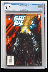 Ghost Rider 2099 #8 CGC bewertet 9,4 Marvel Dezember 1994 weiße Seiten Comicbuch. - Bild 1 von 2