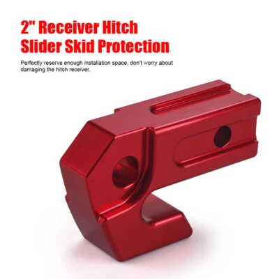 2" Receiver Hitch Slider Skid Protection 45000 lbs for 3/4" D-Ring Trucks SUV - Image 1 of 4