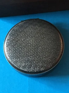 Ancienne Petite Boite GABA en Métal Argenté - Picture 1 of 4