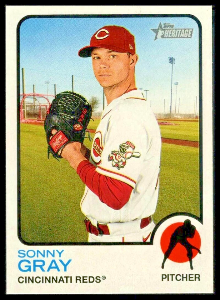 2022 TOPPS HERITAGE #282 SONNY GRAY CINCINNATI REDS - Image 1 of 2