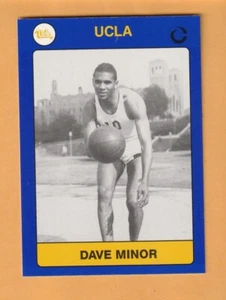 Tarjeta Dave Minor UCLA Bruins 1991 #68 Gary Indiana Baltimore Bullets 9A - Imagen 1 de 2