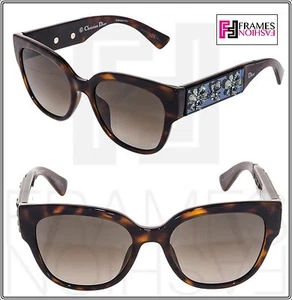 Gafas de sol CHRISTIAN DIOR MERCURIAL Marrón La Habana Cristal Floral Espejo Optyl - Imagen 1 de 10
