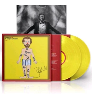 Jovanotti Il Corpo Umano 2 LP Yellow Num. Copia N° 0209/2000 Autogr.+ poster - Foto 1 di 16