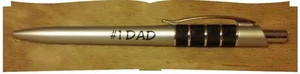 Pen Dad Father Gift Handy Useful Stylish Silver Blue Ink - Bild 1 von 1