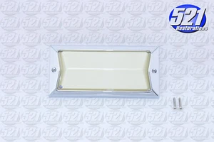 Dome Light Lens Bezel Set Fits 60-65 Belvedere 60-64 Fury Savoy Polara 330 Mopar - Picture 1 of 1