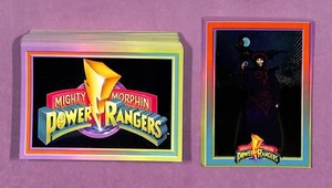 Juego maestro completo Collect-A-Card Power Rangers 1994 1-72 y Power Foil 1-12 - Imagen 1 de 5