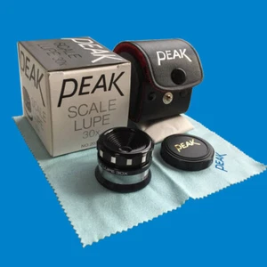 Original PEAK Scale Loupe 30x Portable Magnifier With Standard Scale 2037-30X - Bild 1 von 6
