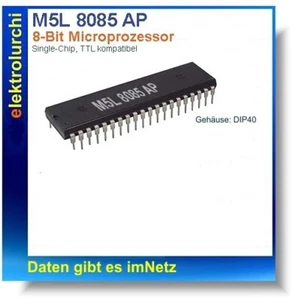 M5L8085AP - Microprocesador de 8 bits, compatible con Intel 8085A - Mitsubishi, DIP - Imagen 1 de 2